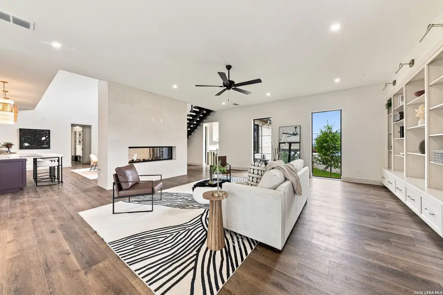 Furnished interior view inside a new home in , New Braunfels (Image 33).