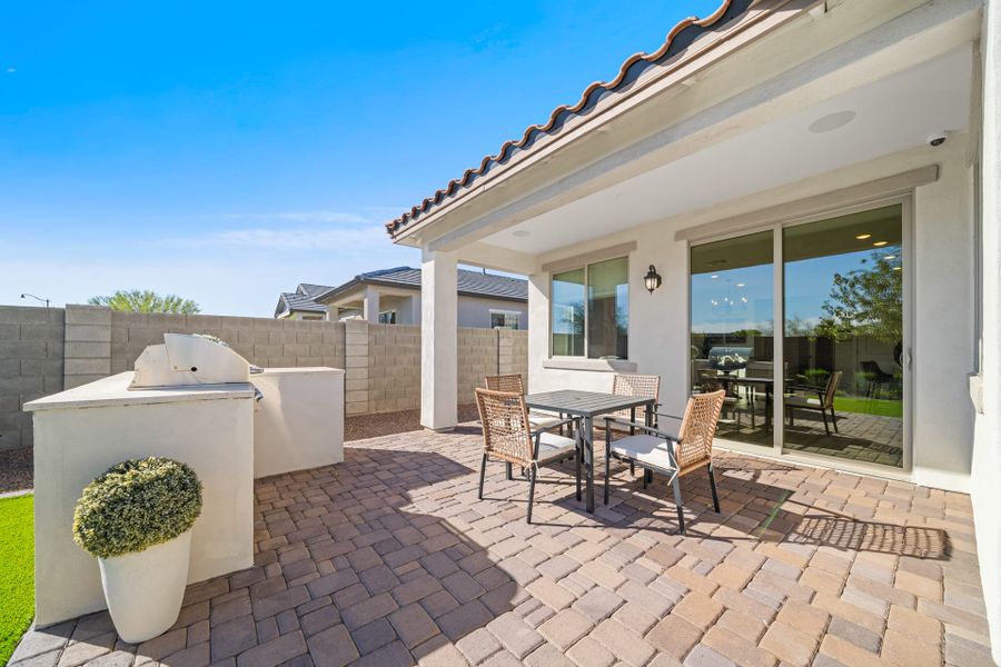 Covered Patio | Brisa | Mira Vista at Victory in Buckeye, AZ by Landsea Homes