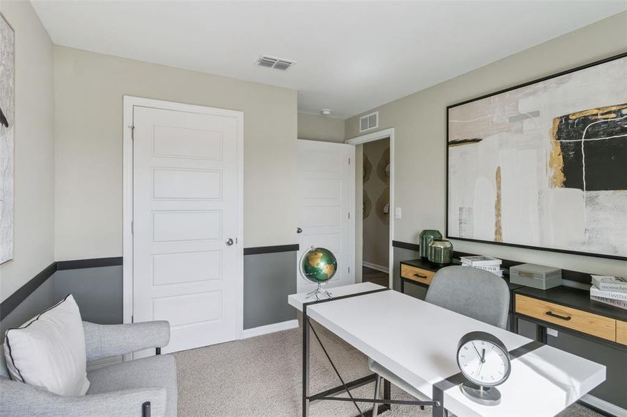 Furnished interior view inside a new home in , Davenport (Image 11).
