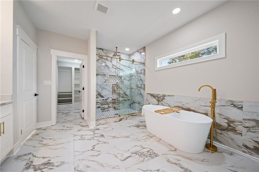 Furnished interior view inside a new home in , Acworth (Image 15).