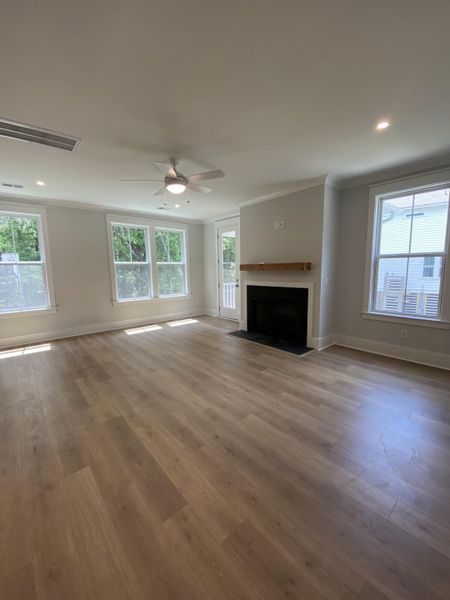 Spacious, unfurnished interior of a new home in Waterloo Estates, Johns Island (Image 29).