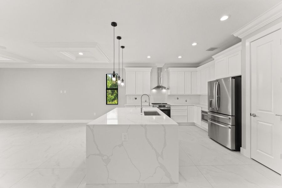 Furnished interior view inside a new home in , Stuart (Image 7).