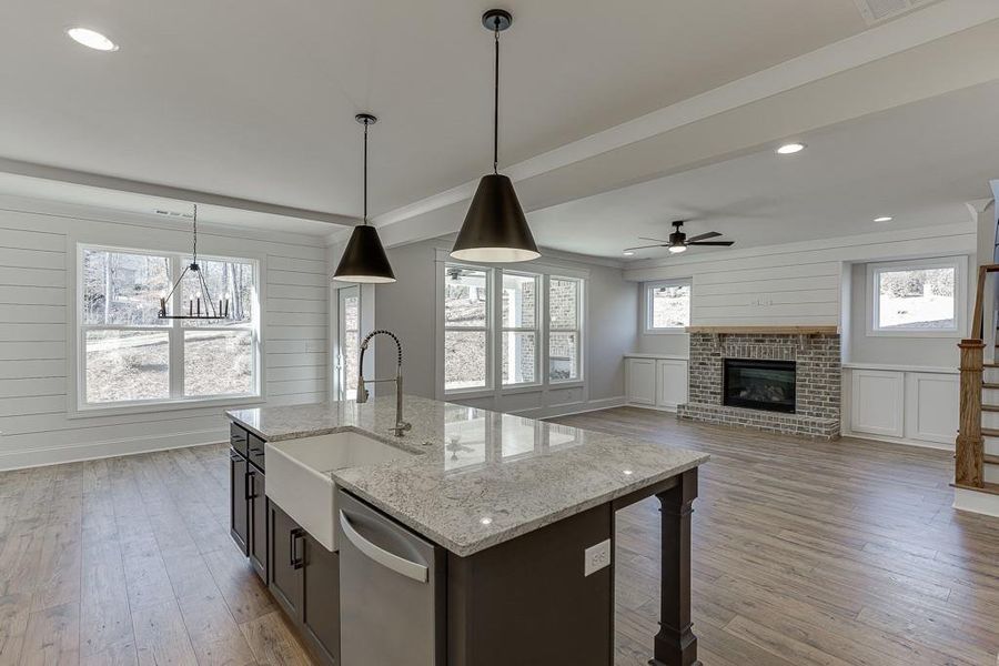 Furnished interior view inside a new home in , Bishop (Image 17). Furnished interior view inside a new home in , Bishop (Image 17).