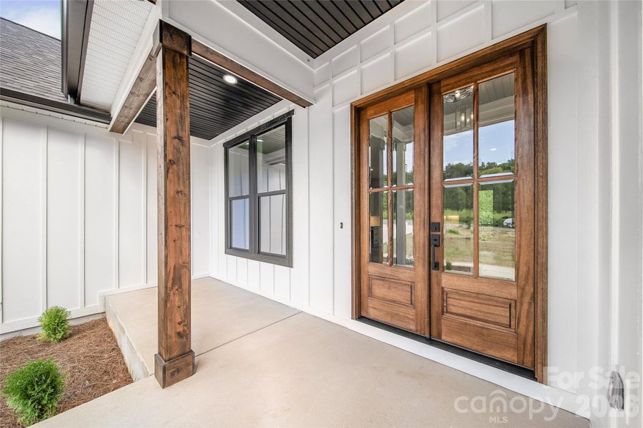 Exterior details and patio area of a home in , Kannapolis (Image 25).