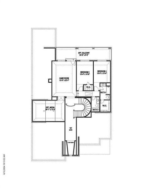 2nd Level Floor plan