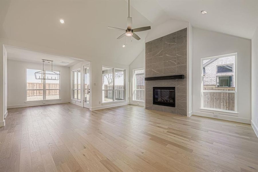 Spacious, unfurnished interior of a new home in North Sky 65s, Celina (Image 27).