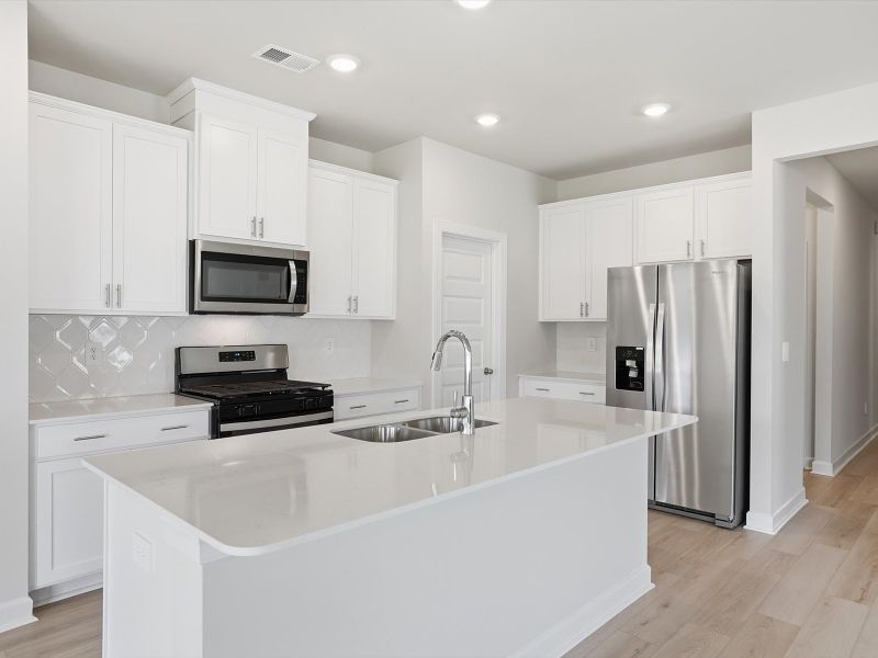 Furnished interior view inside a new home in Vickery Station, Woodruff (Image 5).