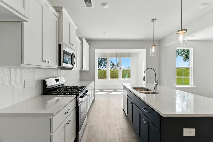 Furnished interior view inside a new home in Six Oaks, Summerville (Image 17).
