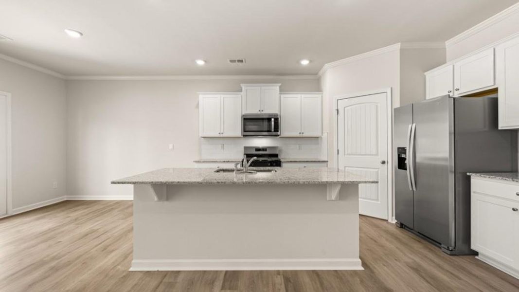 Furnished interior view inside a new home in Fairhaven, Lithia Springs (Image 4).