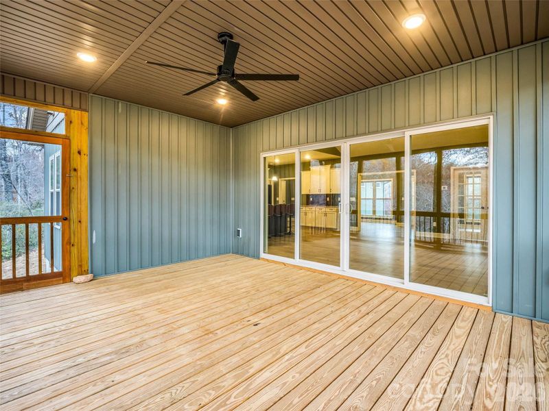 Exterior details and patio area of a home in , Rutherfordton (Image 24).
