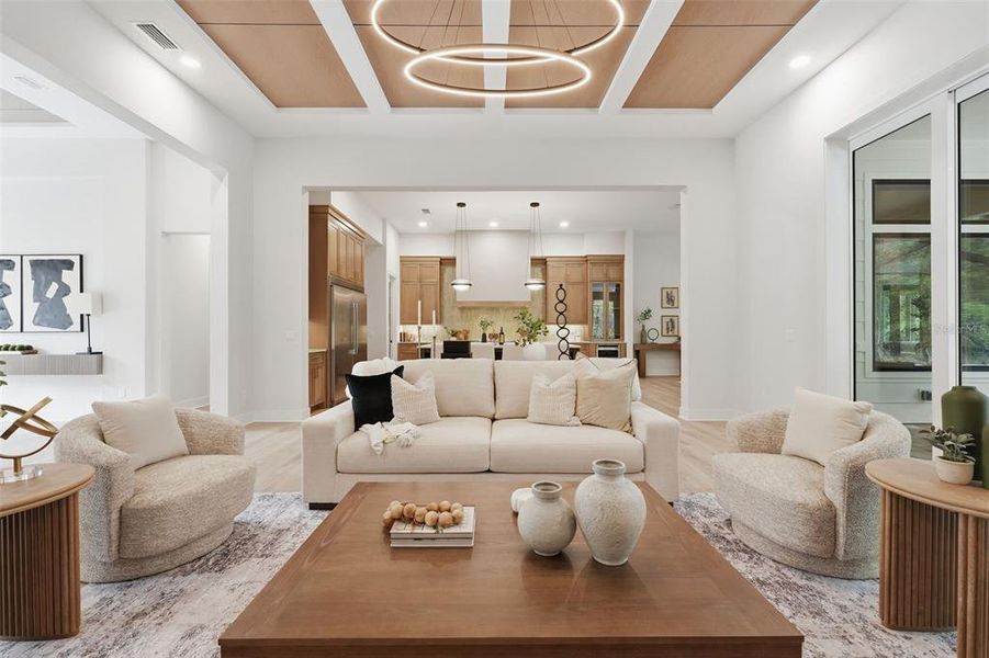 Furnished interior view inside a new home in , Archer (Image 30).