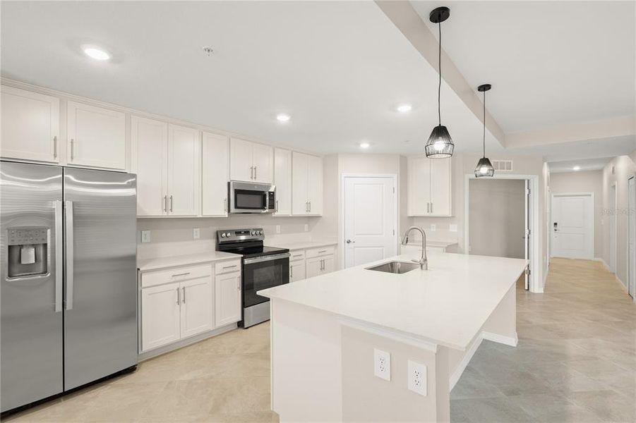 Furnished interior view inside a new home in Calusa Country Club, Lakewood Ranch (Image 8).