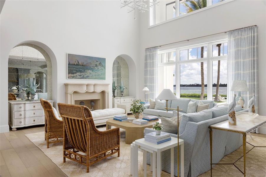 Furnished interior view inside a new home in , Sarasota (Image 5). Furnished interior view inside a new home in , Sarasota (Image 5).