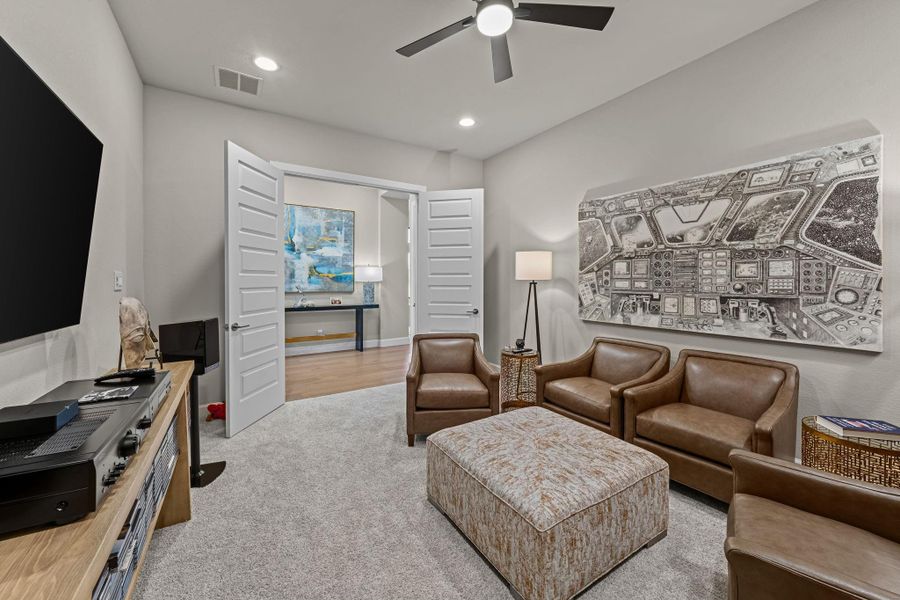 Furnished interior view inside a new home in , Fulshear (Image 16).