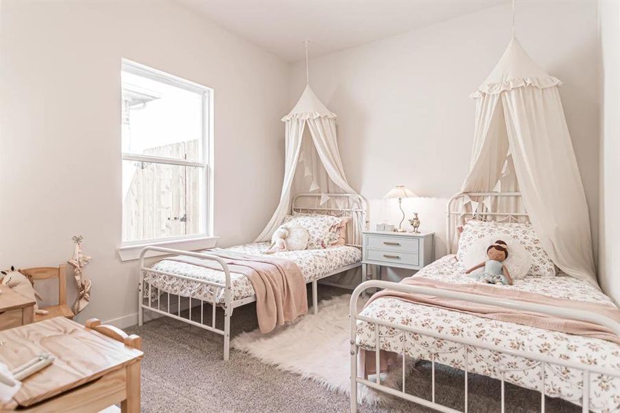 Bedroom featuring carpet floors Bedroom featuring carpet floors