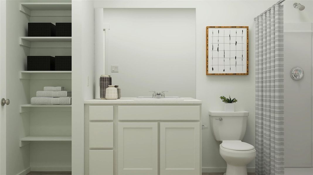 Furnished interior view inside a new home in Santa Fe Village, Cleveland (Image 15).