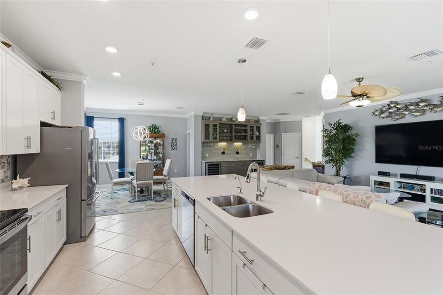 Furnished interior view inside a new home in , Punta Gorda (Image 11).