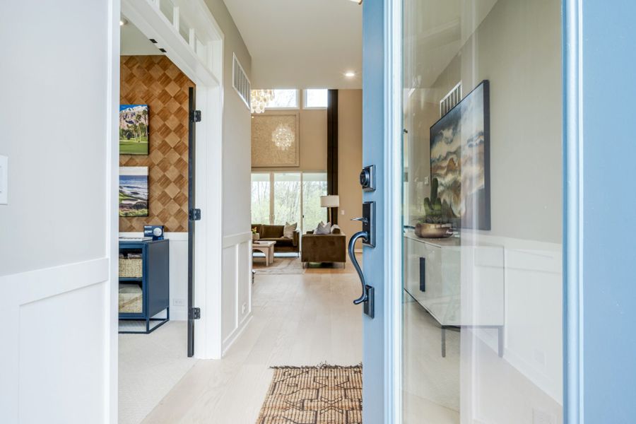 Representative furnished interior of a home built from the Pearson by Fischer Homes in Watson at Flowers Plantation, Clayton (Image 3).
