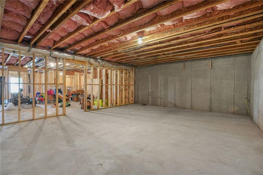 In-progress construction of a new home in , Fairburn, GA (Image 28).