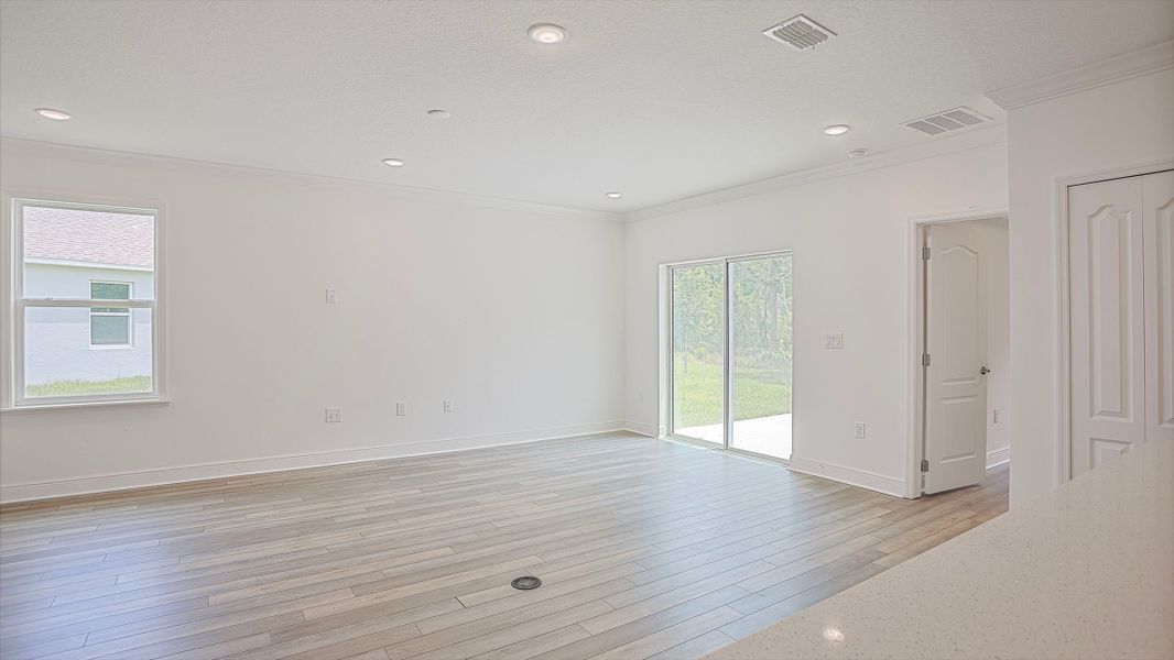 Representative unfurnished interior of a home built from the Ashton by Maronda Homes in Brookshire Green, Kingsland (Image 21).