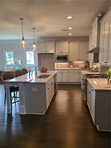 Furnished interior view inside a new home in , Statham (Image 5). Furnished interior view inside a new home in , Statham (Image 5).