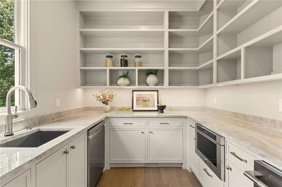 Furnished interior view inside a new home in , Brookhaven (Image 46).