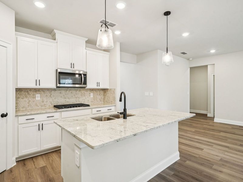 Furnished interior view inside a new home in Preserve at Mountain Creek, Pendergrass (Image 5).