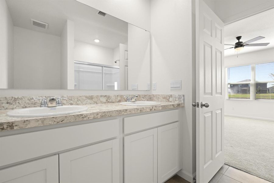 Furnished interior view inside a new home in Central Park 40s, Port St. Lucie (Image 8).