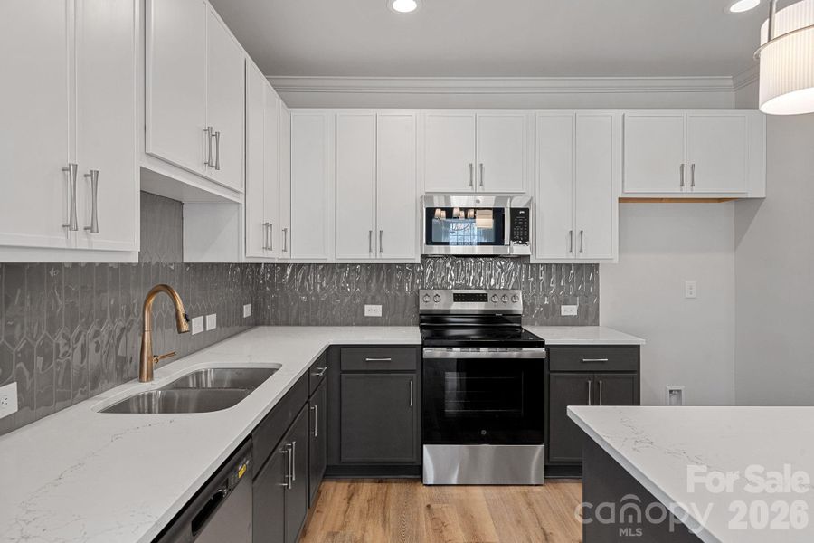 Furnished interior view inside a new home in , Charlotte (Image 6).