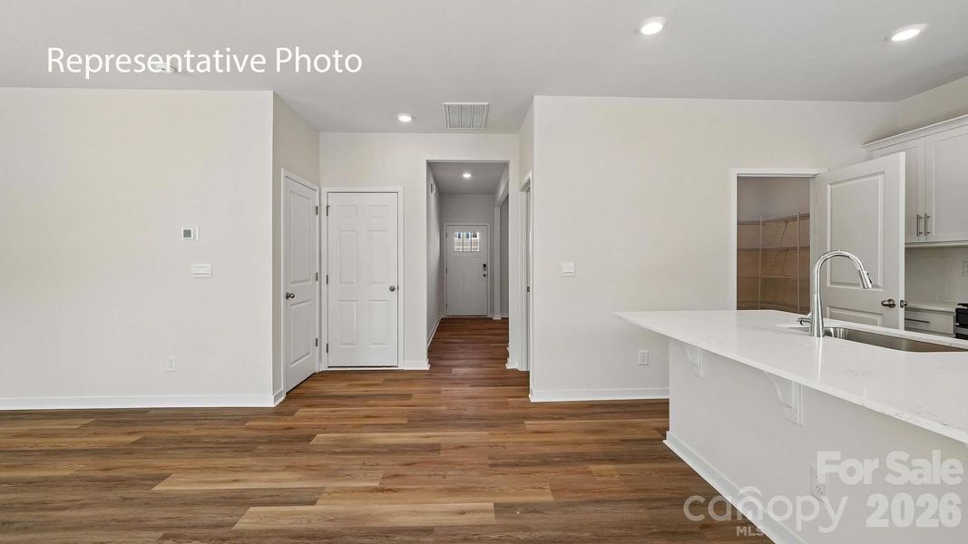 Spacious, unfurnished interior of a new home in Secrest Commons, Monroe (Image 32).