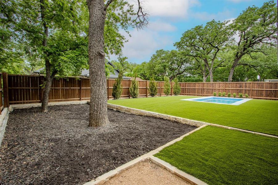 Exterior details and patio area of a home in , North Richland Hills (Image 24).
