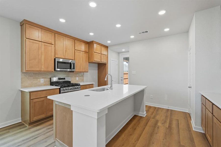 Furnished interior view inside a new home in Heartland, Heartland (Image 7). Furnished interior view inside a new home in Heartland, Heartland (Image 7).