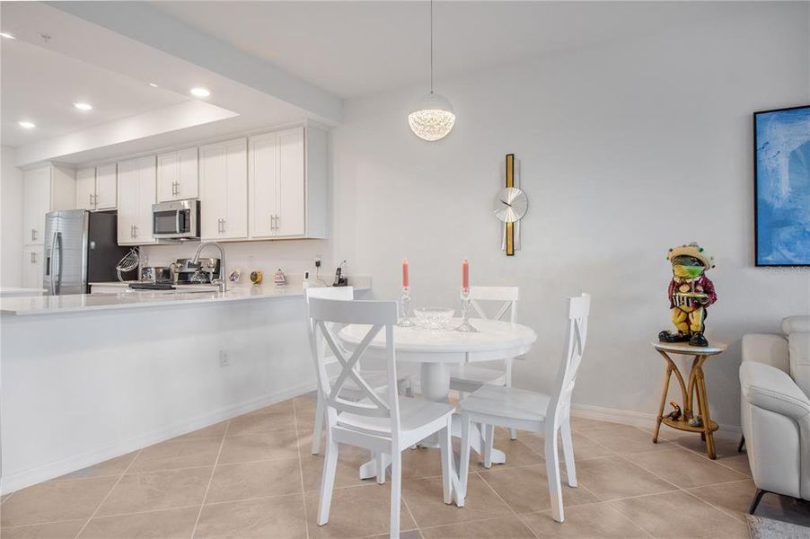 Furnished interior view inside a new home in , Venice (Image 9).