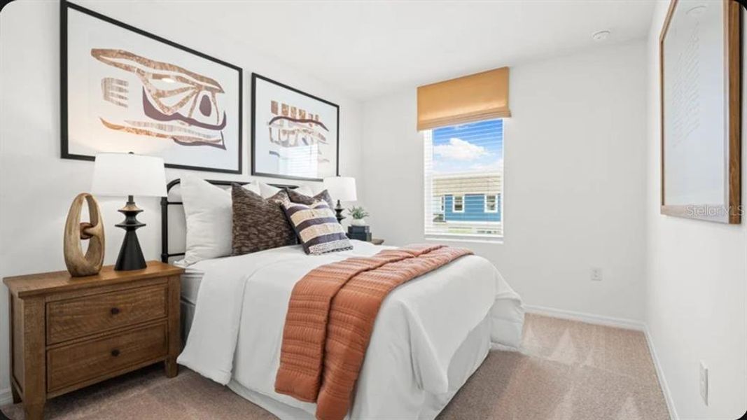 Furnished interior view inside a new home in The Towns at Tiburon, Nokomis (Image 13).