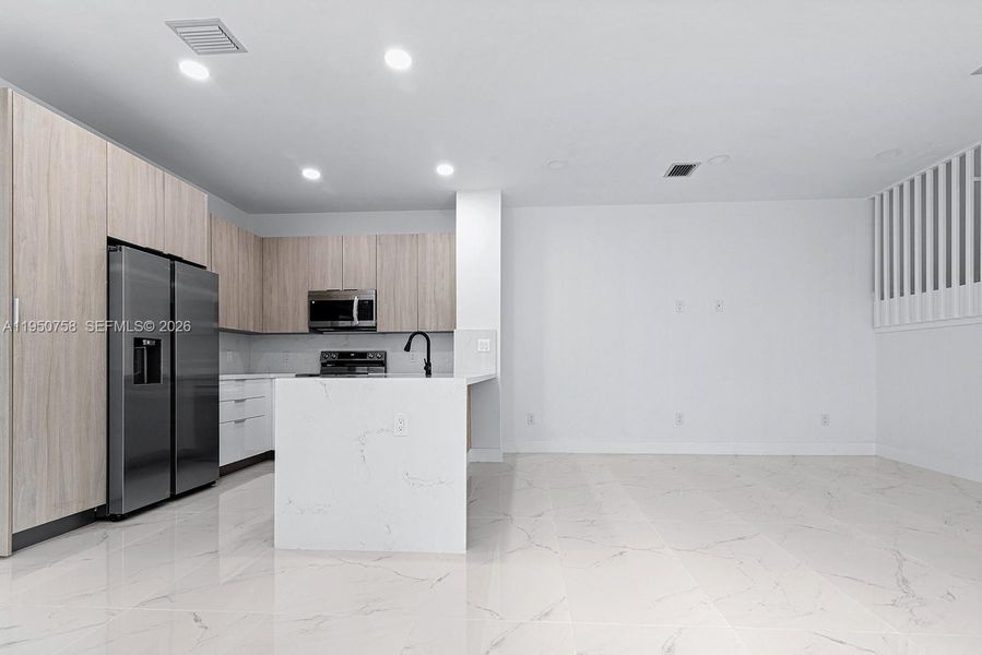 Furnished interior view inside a new home in , Miami (Image 5).