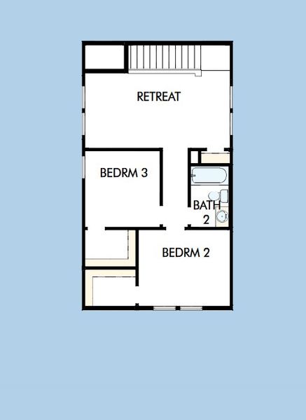 2D floor plan layout for the The Dylan by David Weekley Homes in Nexton - Midtown - The Park Collection, Summerville, SC (Image 4). 2D floor plan layout for the The Dylan by David Weekley Homes in Nexton - Midtown - The Park Collection, Summerville, SC (Image 4).