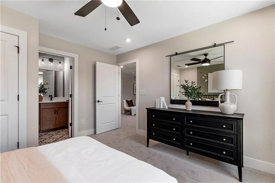 Furnished interior view inside a new home in Berkeley Mill, Cumming (Image 6).