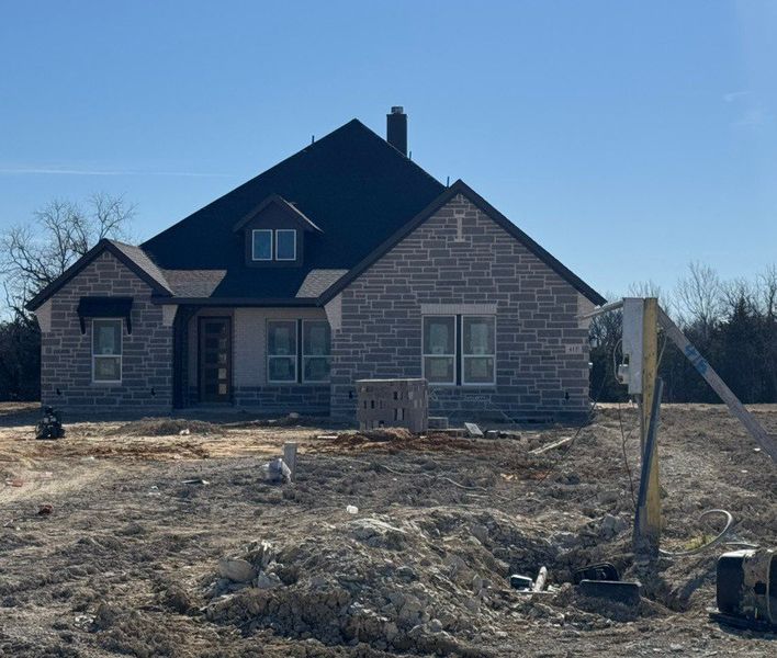 In-progress construction of a new home in Creekview Addition, Van Alstyne, TX (Image 5). In-progress construction of a new home in Creekview Addition, Van Alstyne, TX (Image 5).