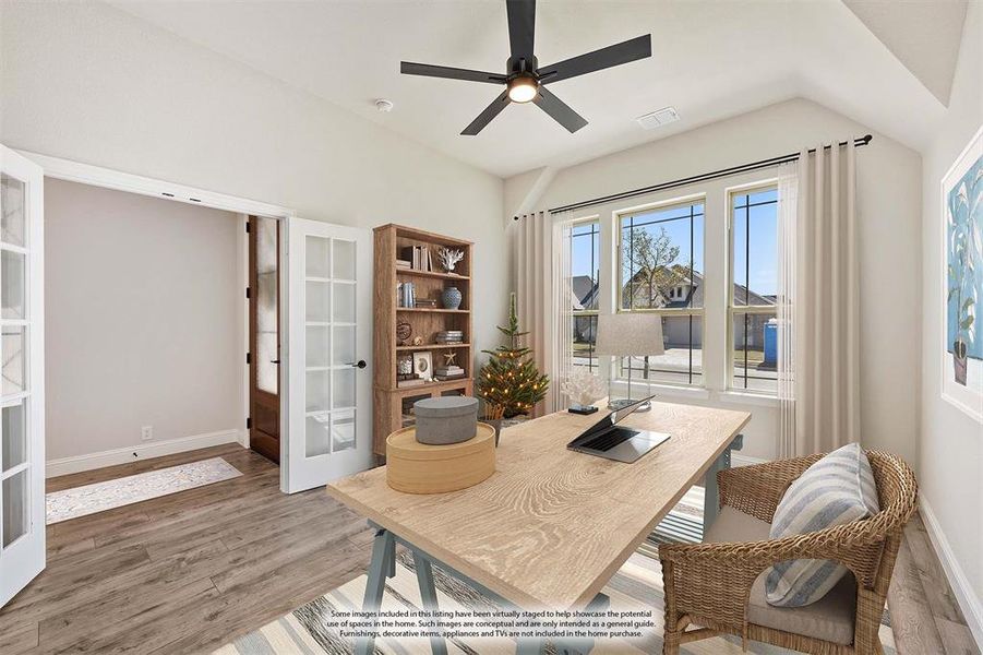Furnished interior view inside a new home in Abe's Landing, Granbury (Image 6). Furnished interior view inside a new home in Abe's Landing, Granbury (Image 6).