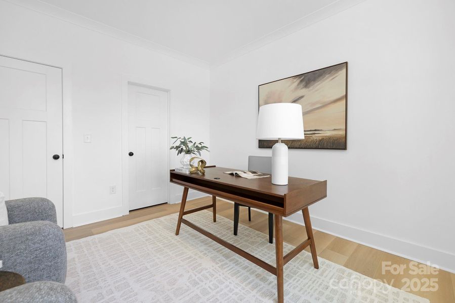 Furnished interior view inside a new home in , Clover (Image 10). Furnished interior view inside a new home in , Clover (Image 10).