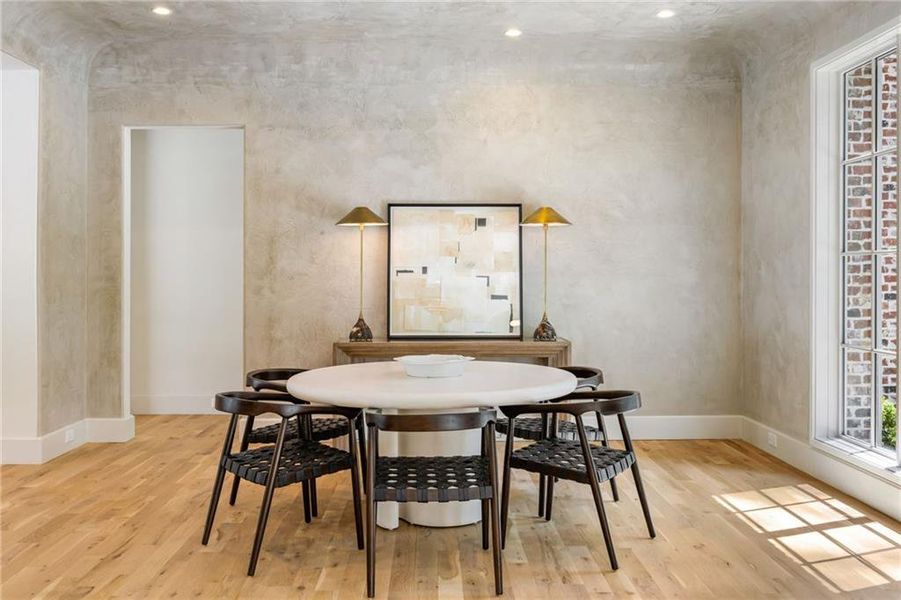 Furnished interior view inside a new home in , Atlanta (Image 9). Furnished interior view inside a new home in , Atlanta (Image 9).