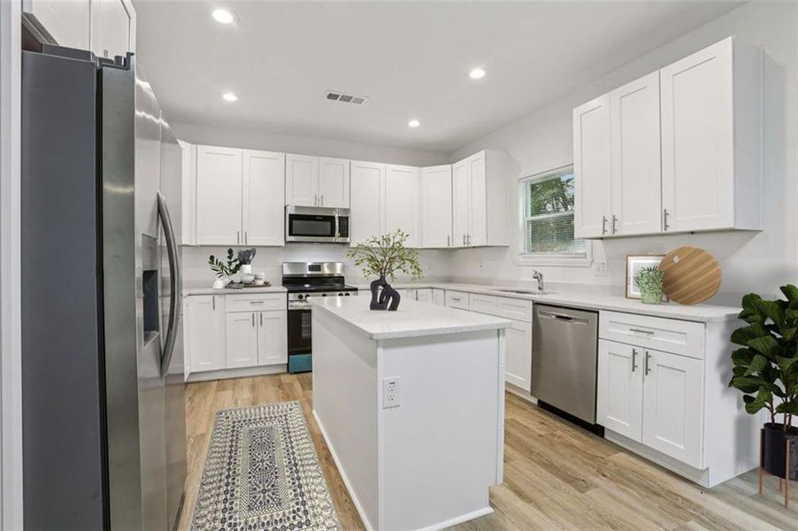 Furnished interior view inside a new home in , Fairburn (Image 13).