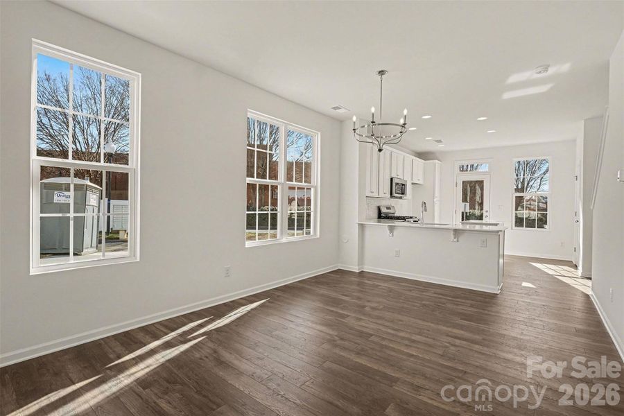 Spacious, unfurnished interior of a new home in , Huntersville (Image 16).