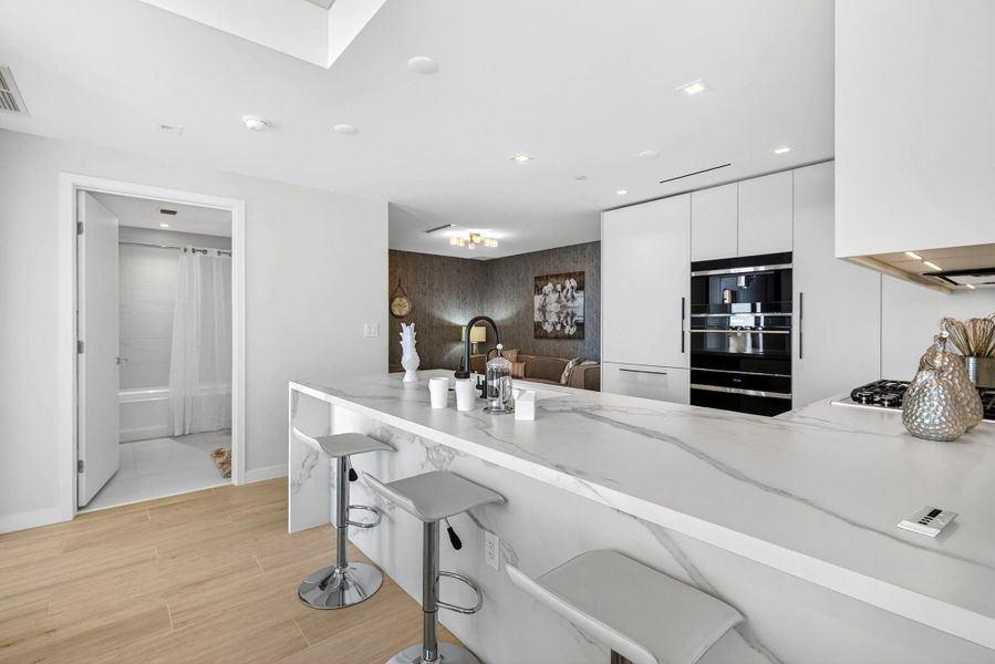 Furnished interior view inside a new home in , Pompano Beach (Image 19).