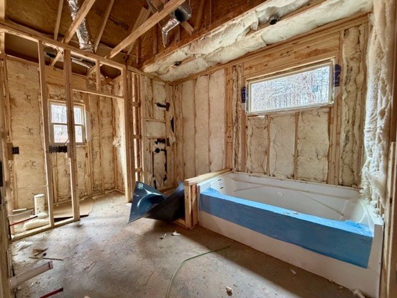 In-progress construction of a new home in Forrest Farms, Greenville, GA (Image 8).