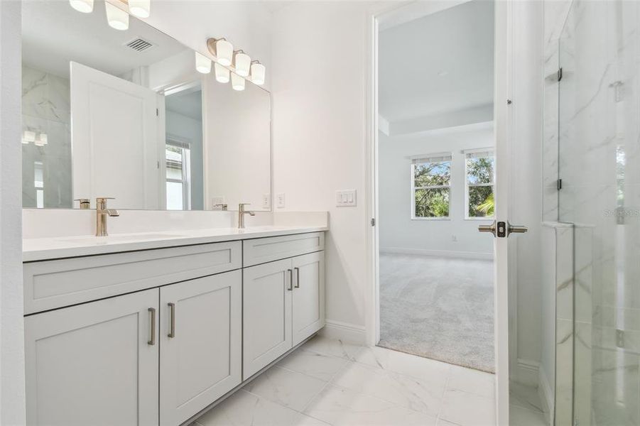 Furnished interior view inside a new home in Grand Park, Sarasota (Image 10). Furnished interior view inside a new home in Grand Park, Sarasota (Image 10).