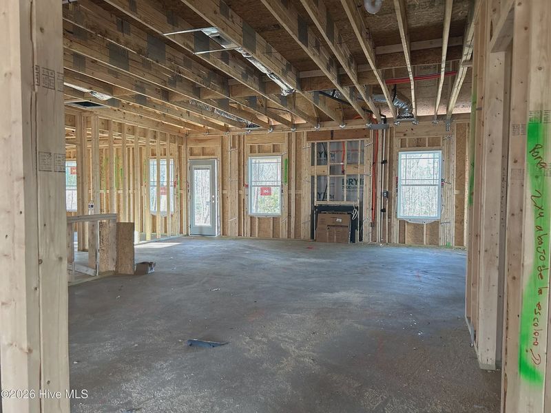In-progress construction of a new home in Harvest Creek, Nashville, NC (Image 33). In-progress construction of a new home in Harvest Creek, Nashville, NC (Image 33).