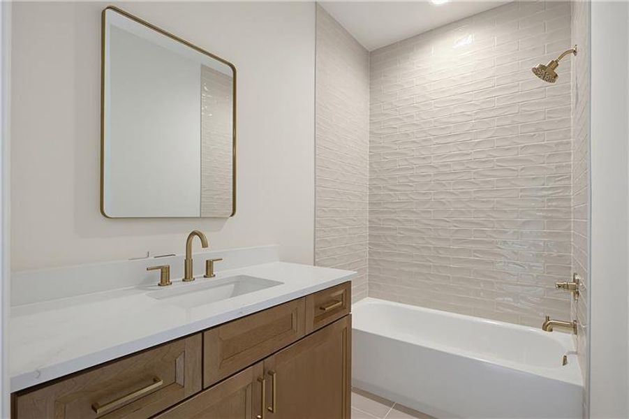 Furnished interior view inside a new home in , Newnan (Image 16).