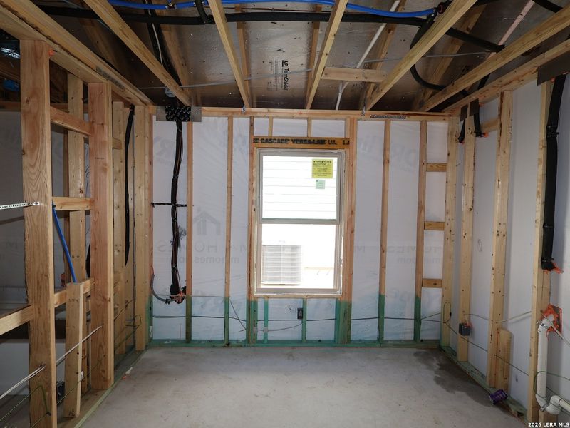 In-progress construction of a new home in Meadows at Clear Springs, New Braunfels, TX (Image 29).