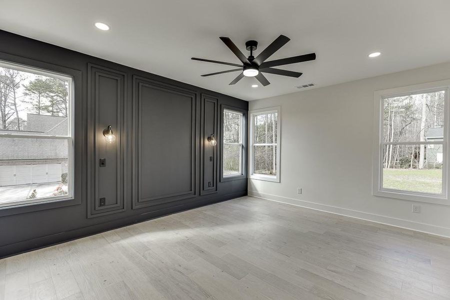 Spacious, unfurnished interior of a new home in , Flowery Branch (Image 32).